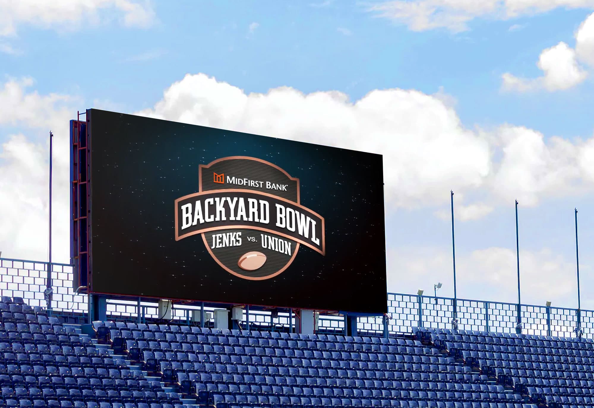 Matcha Design Produces Stadium Animation for the MidFirst Bank Sponsored Backyard Bowl