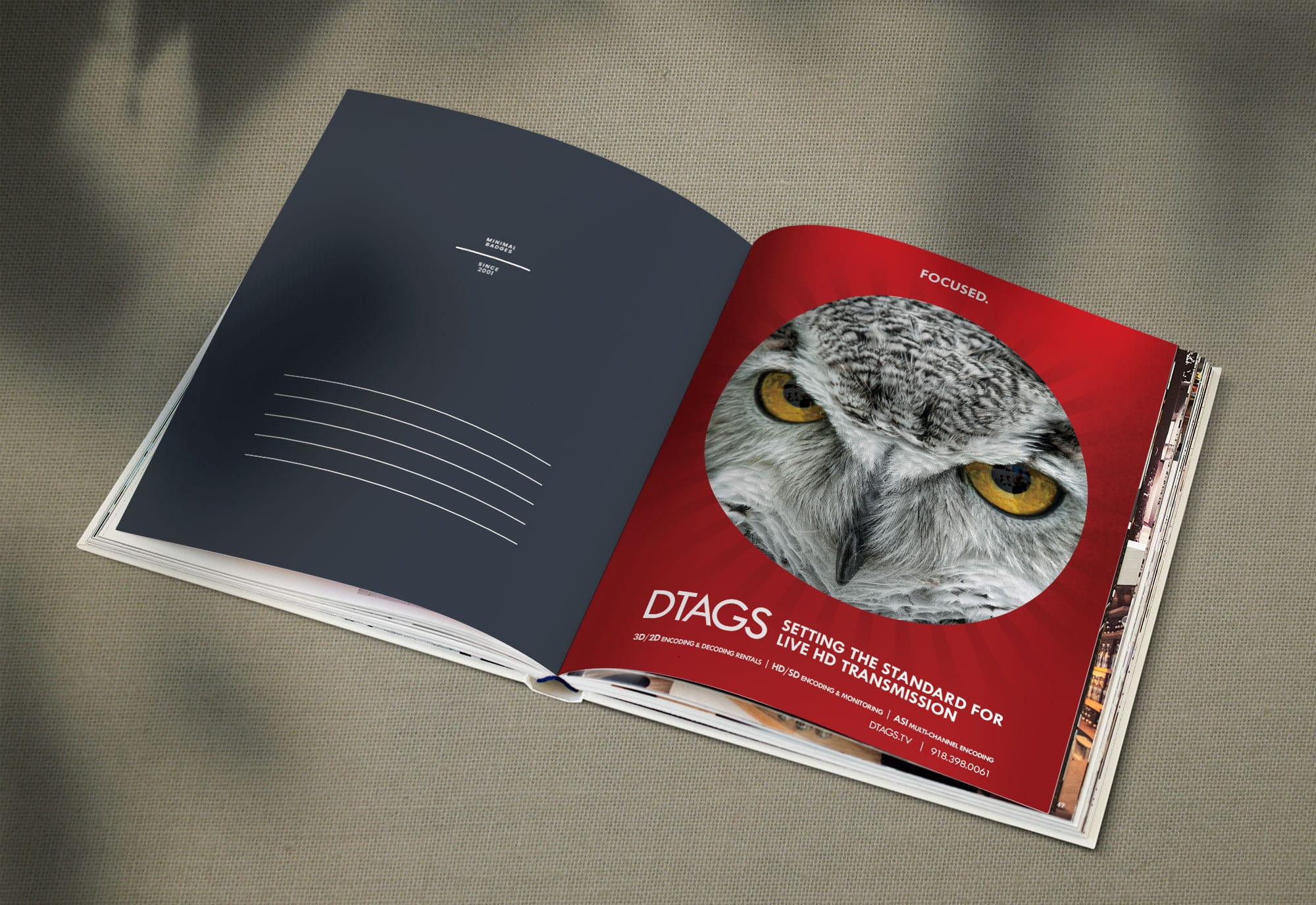 Matcha Design Receives Best of Show for FOCUSED Print Ad