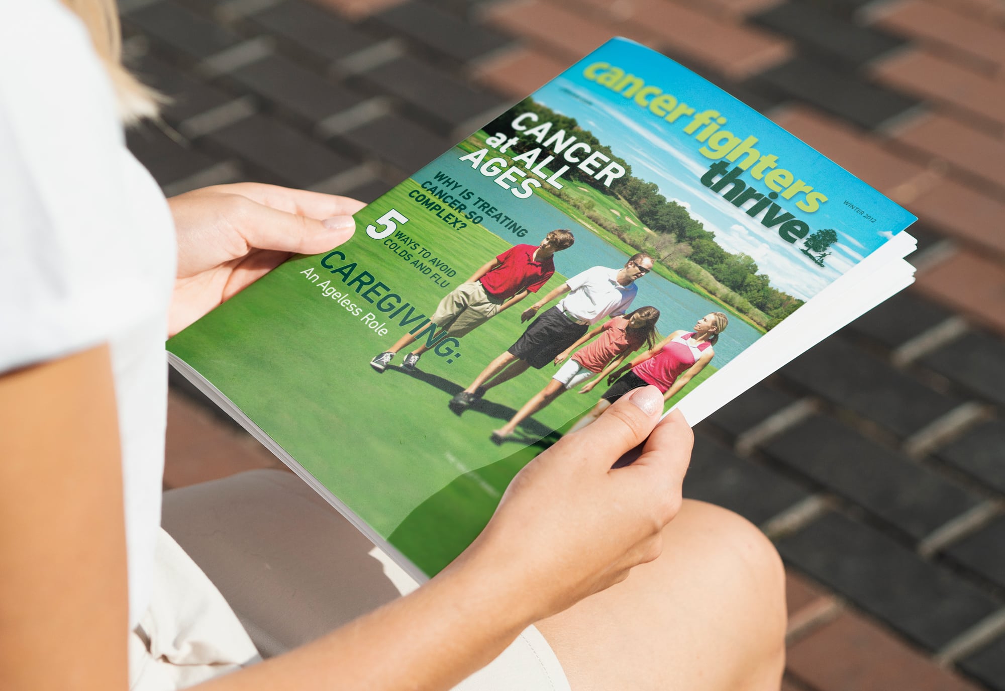 Cancer Fighters Thrive Magazine Features Photography From Matcha Design