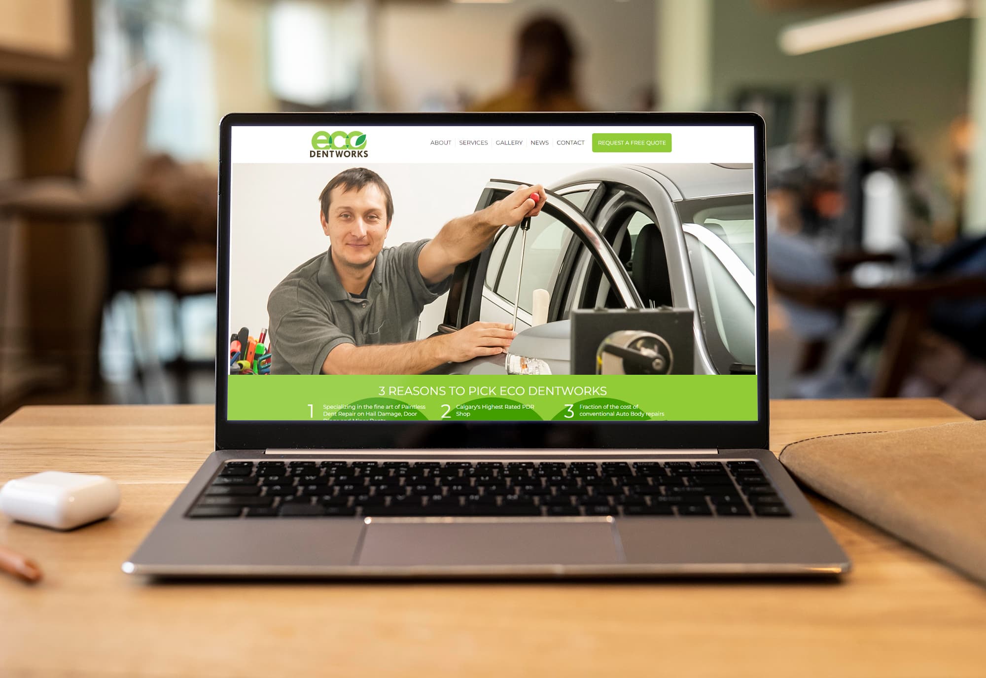 Matcha Design Puts ECO Dentworks in the Limelight