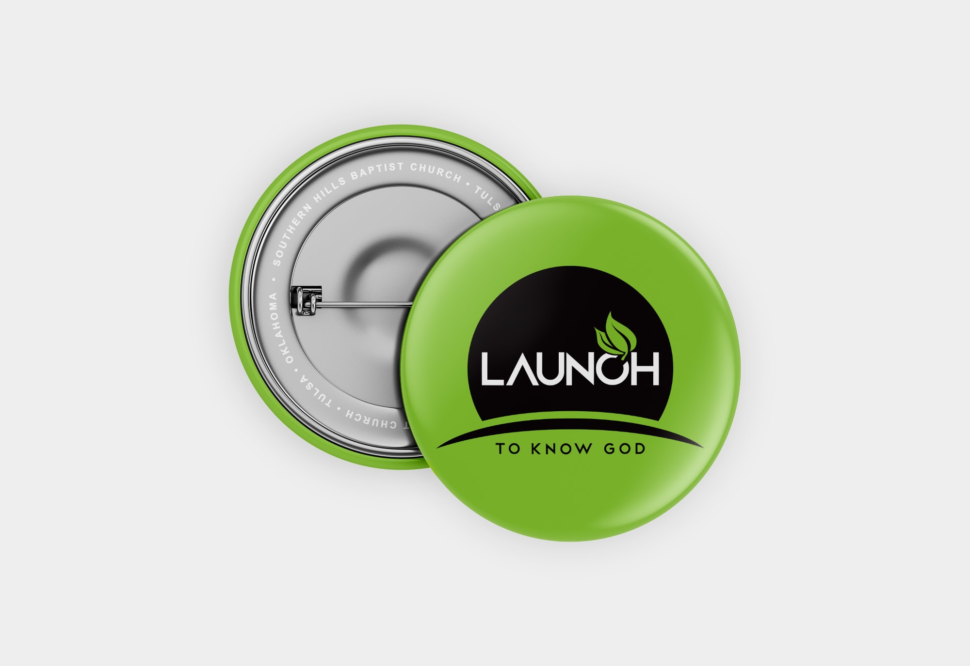 Launch Logo Design on Button by Matcha Design Launch Logo Design on Button